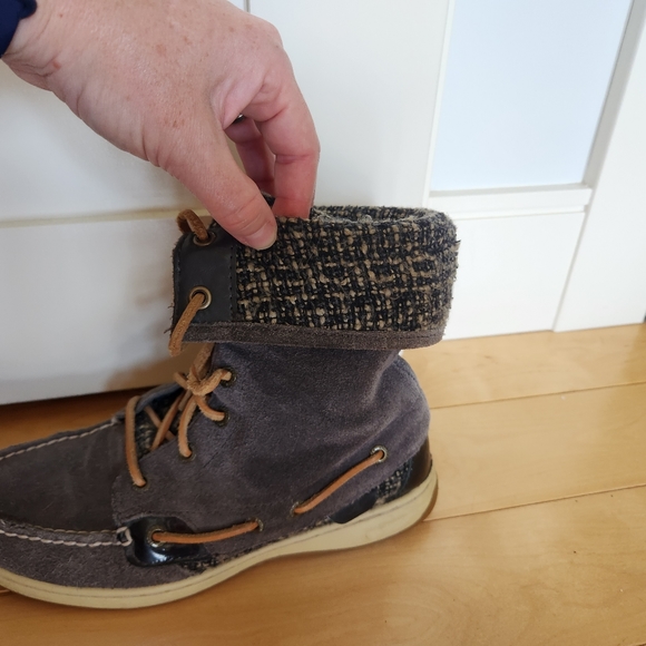 Sperry suede deck boots Ladyfish - Picture 3 of 4